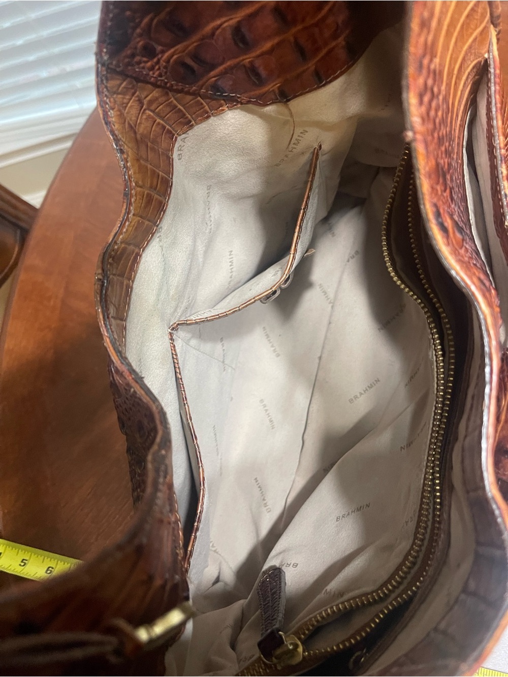 Brahmin Pecan shoulder bag & Wallet Set - Picture 11 of 16